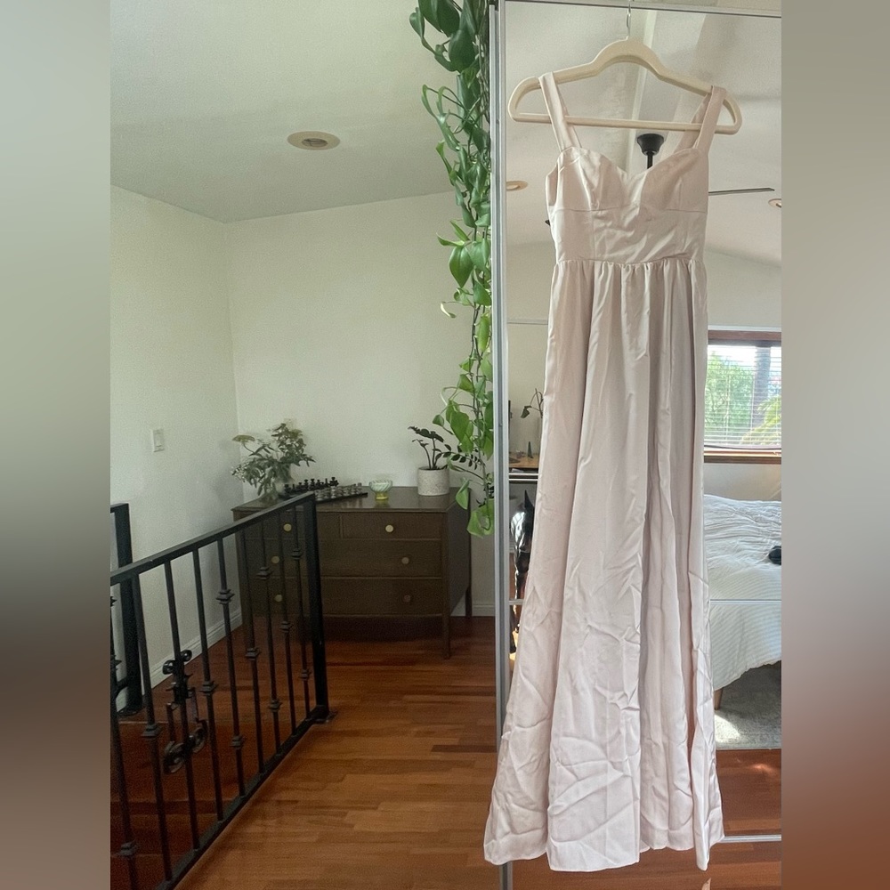 Reformation Satin dress